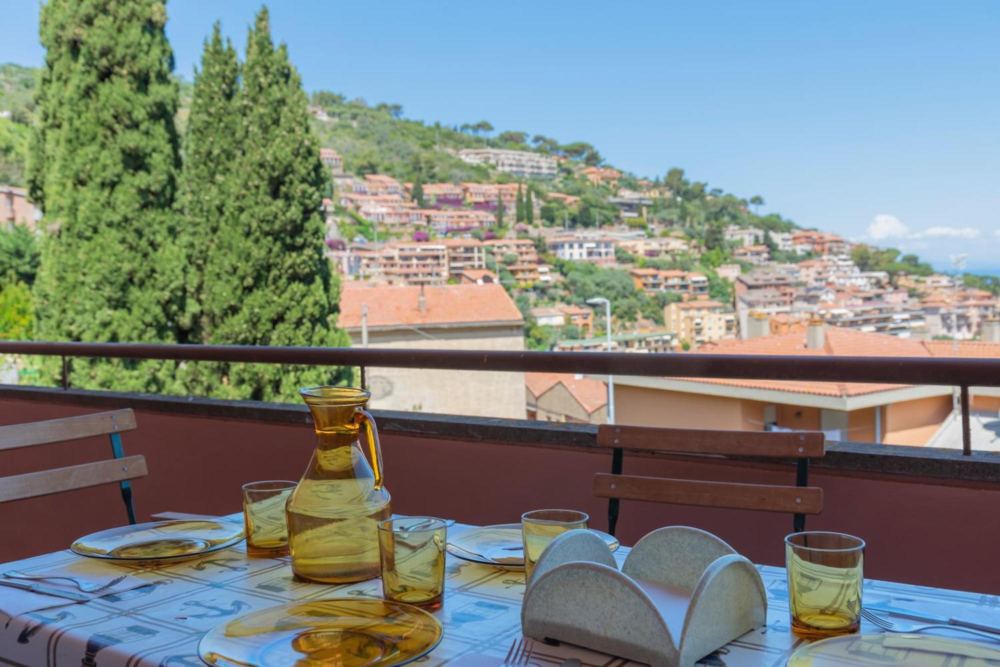 Апартаменти Argentario Retreat Sea View Terrace, Wifi & Private Parking Included Порто-Санто-Стефано Екстер'єр фото